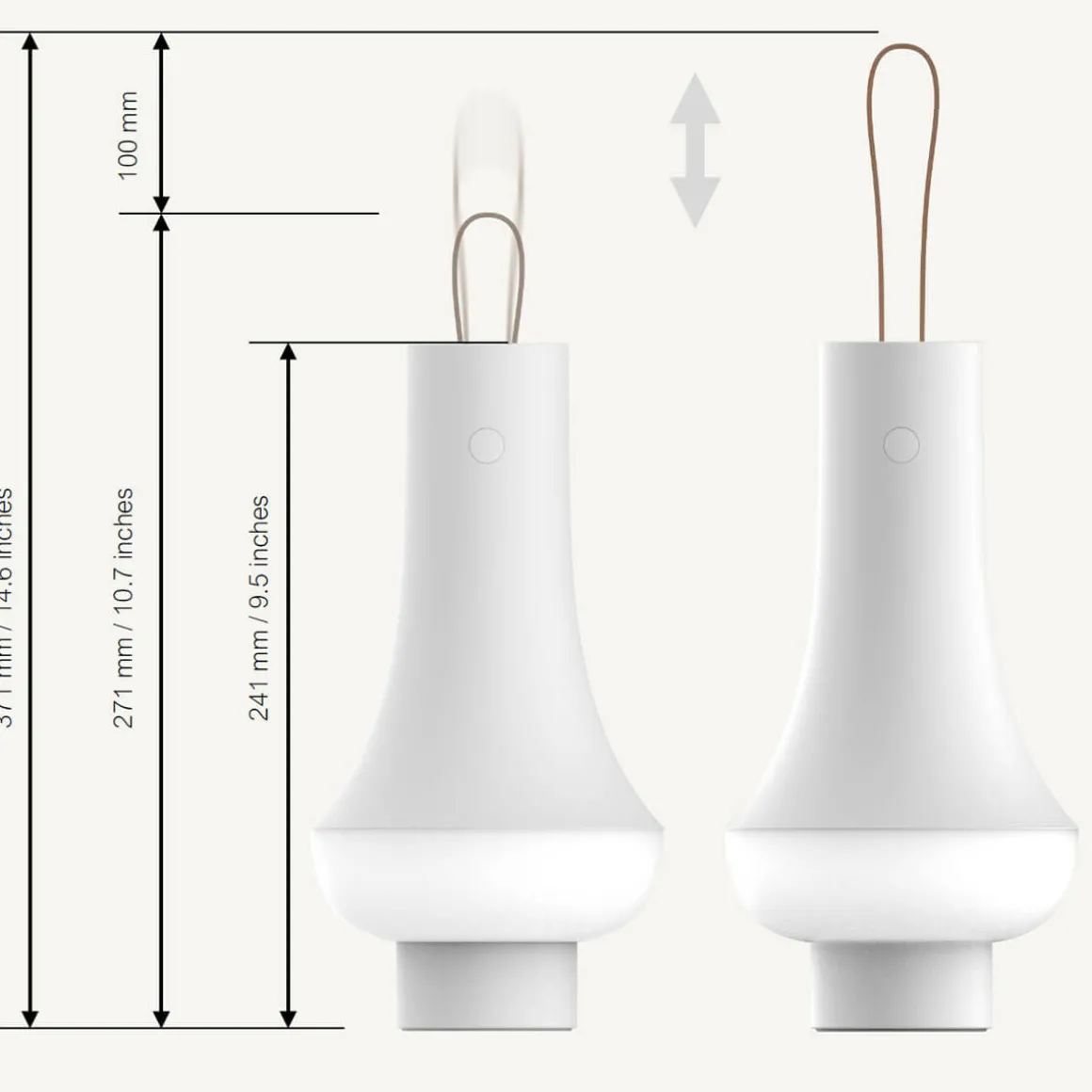 Louis Poulsen Tomoshi Portable LED Akkuleuchte