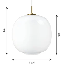 Louis Poulsen VL 45 Radiohus Pendelleuchte, Ø: 37 cm