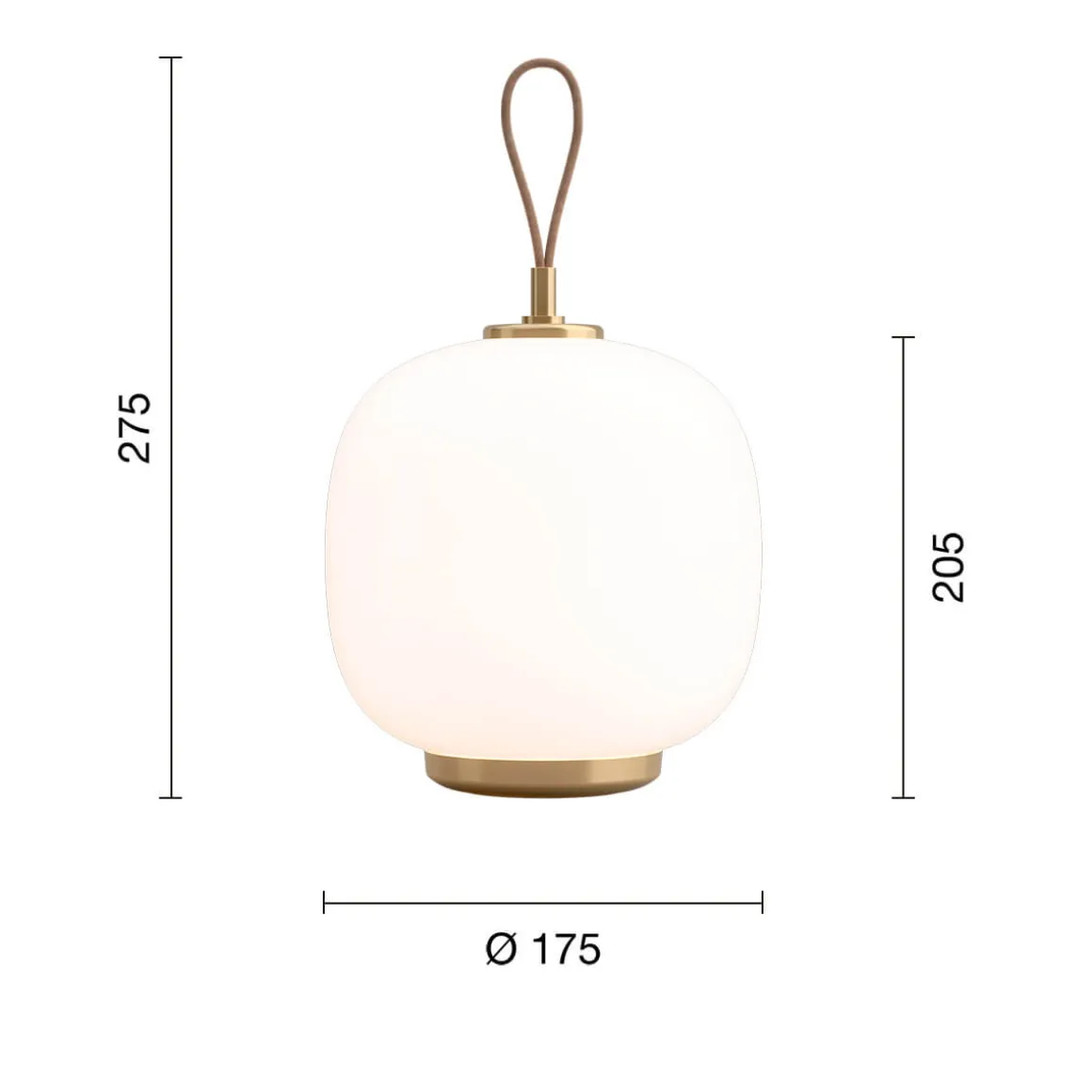 Louis Poulsen VL 45 Radiohus Portable LED Akkuleuchte