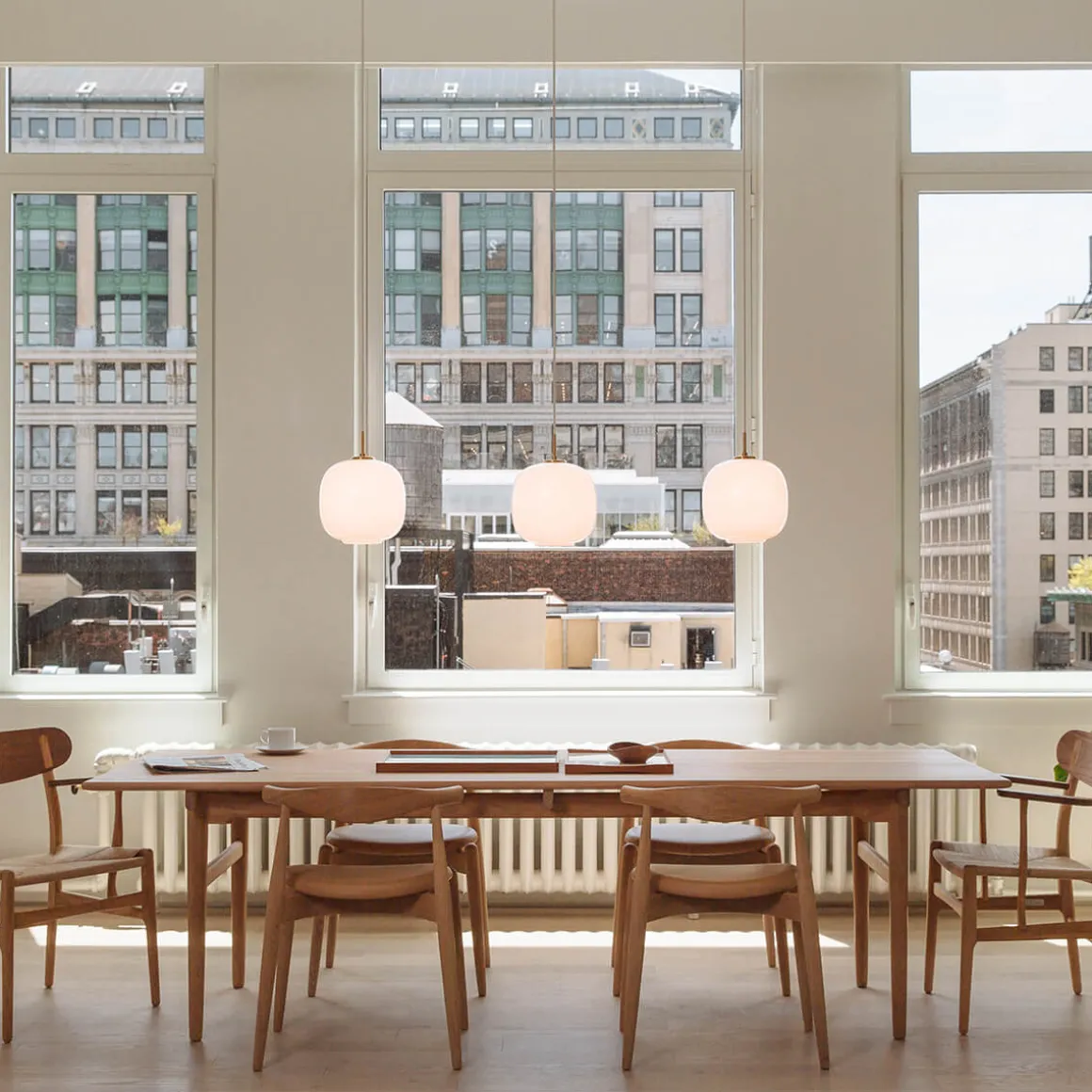 Louis Poulsen VL 45 Radiohus Pendelleuchte, Ø: 17,5 cm