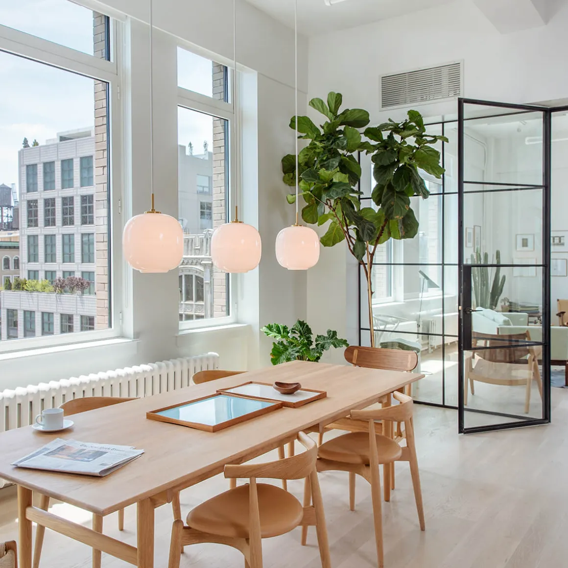 Louis Poulsen VL 45 Radiohus Pendelleuchte, Ø: 17,5 cm