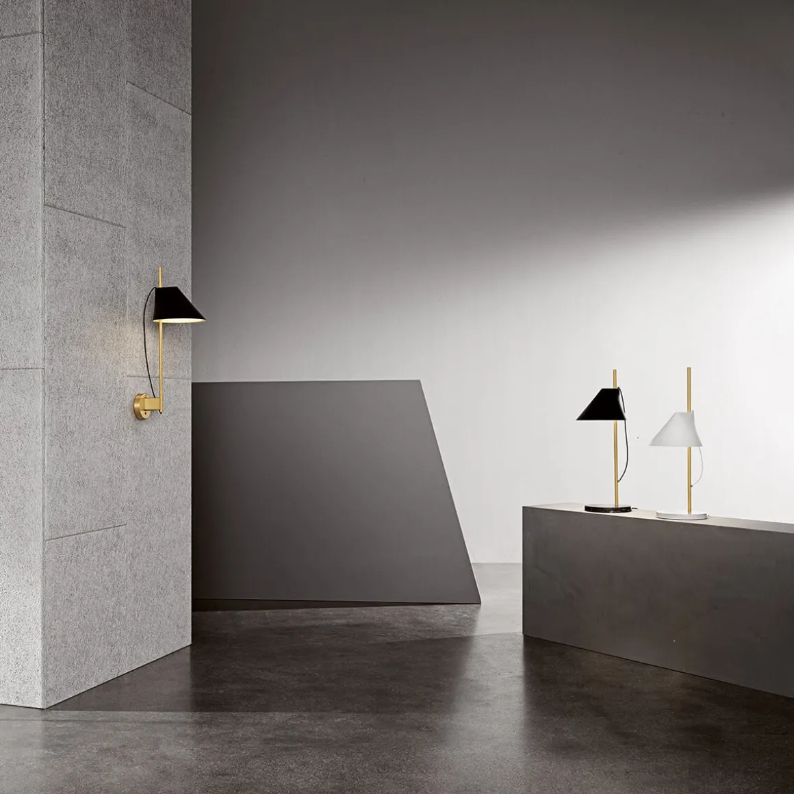 Louis Poulsen Yuh Brass LED Wandleuchte