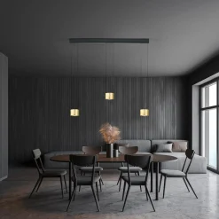 Luce Elevata Impulse LED Pendelleuchte, Vertical flex