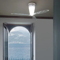 Luceplan Blow Soffitto Deckenventilator mit Licht