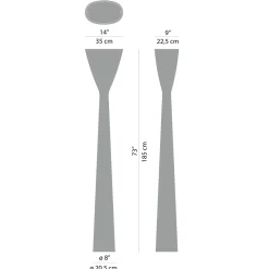 Luceplan Carrara LED Terra