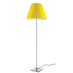 Luceplan Costanza Terra Teleskop mit Touchdimmer, Alu