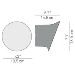 Luceplan ecran In & Out LED Parete