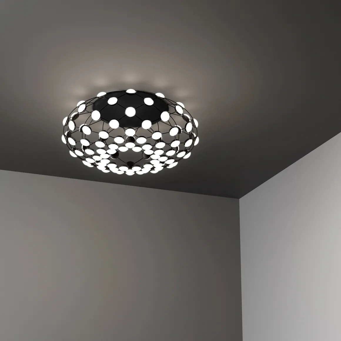 Luceplan Mesh LED Soffitto