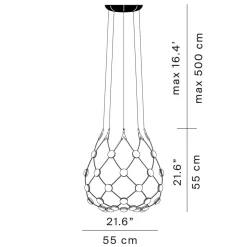 Luceplan Mesh LED Sospensione