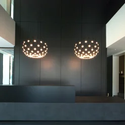 Luceplan Mesh LED Sospensione, mit Casambi