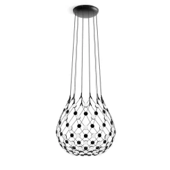 Luceplan Mesh LED Sospensione, mit Casambi