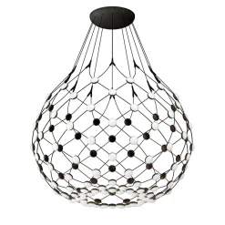 Luceplan Mesh LED Sospensione, mit Casambi