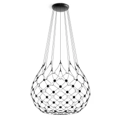 Luceplan Mesh LED Sospensione, mit Casambi