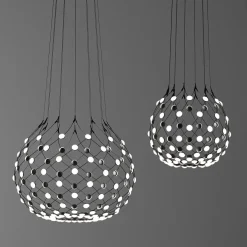 Luceplan Mesh LED Sospensione, mit Casambi