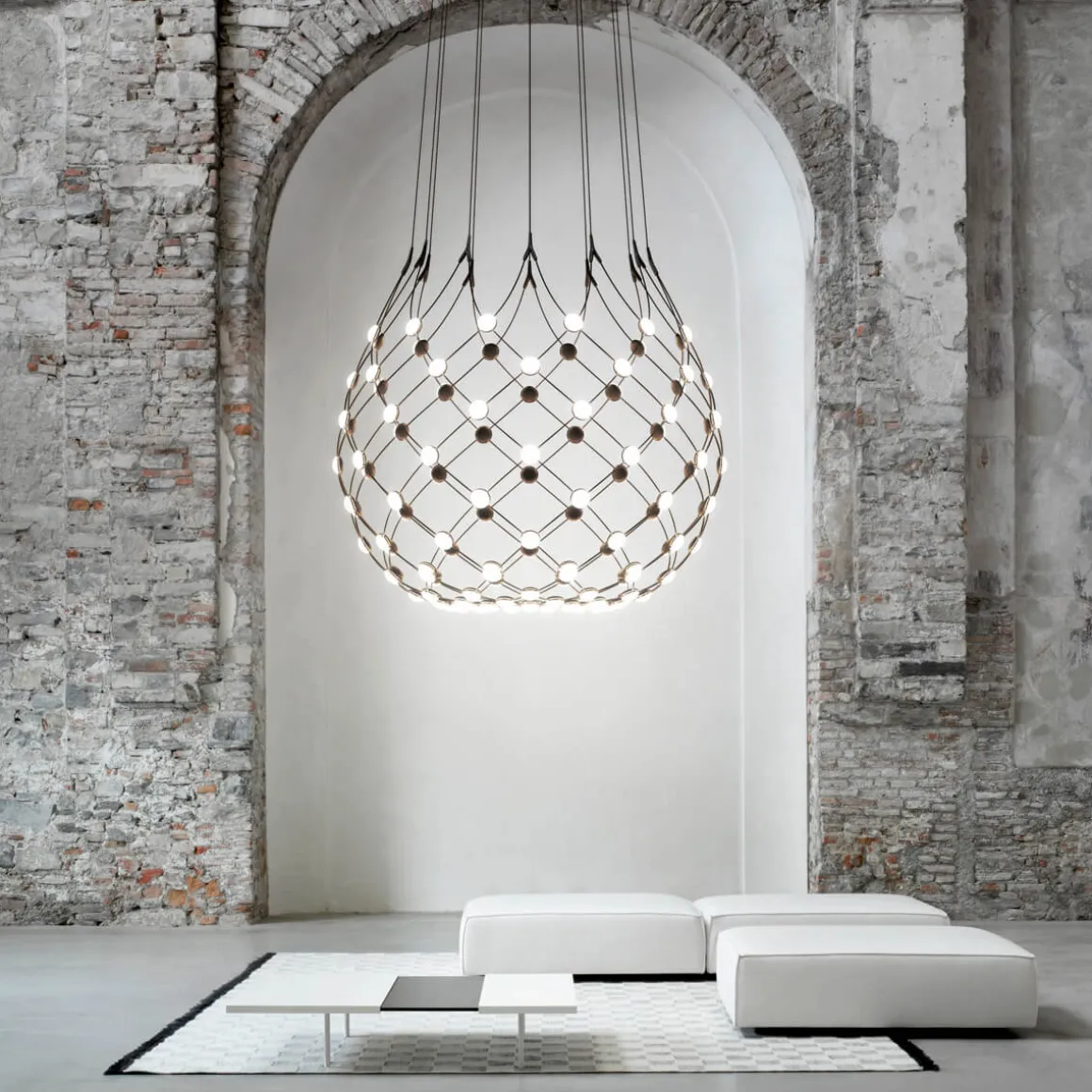 Luceplan Mesh Wireless LED Sospensione