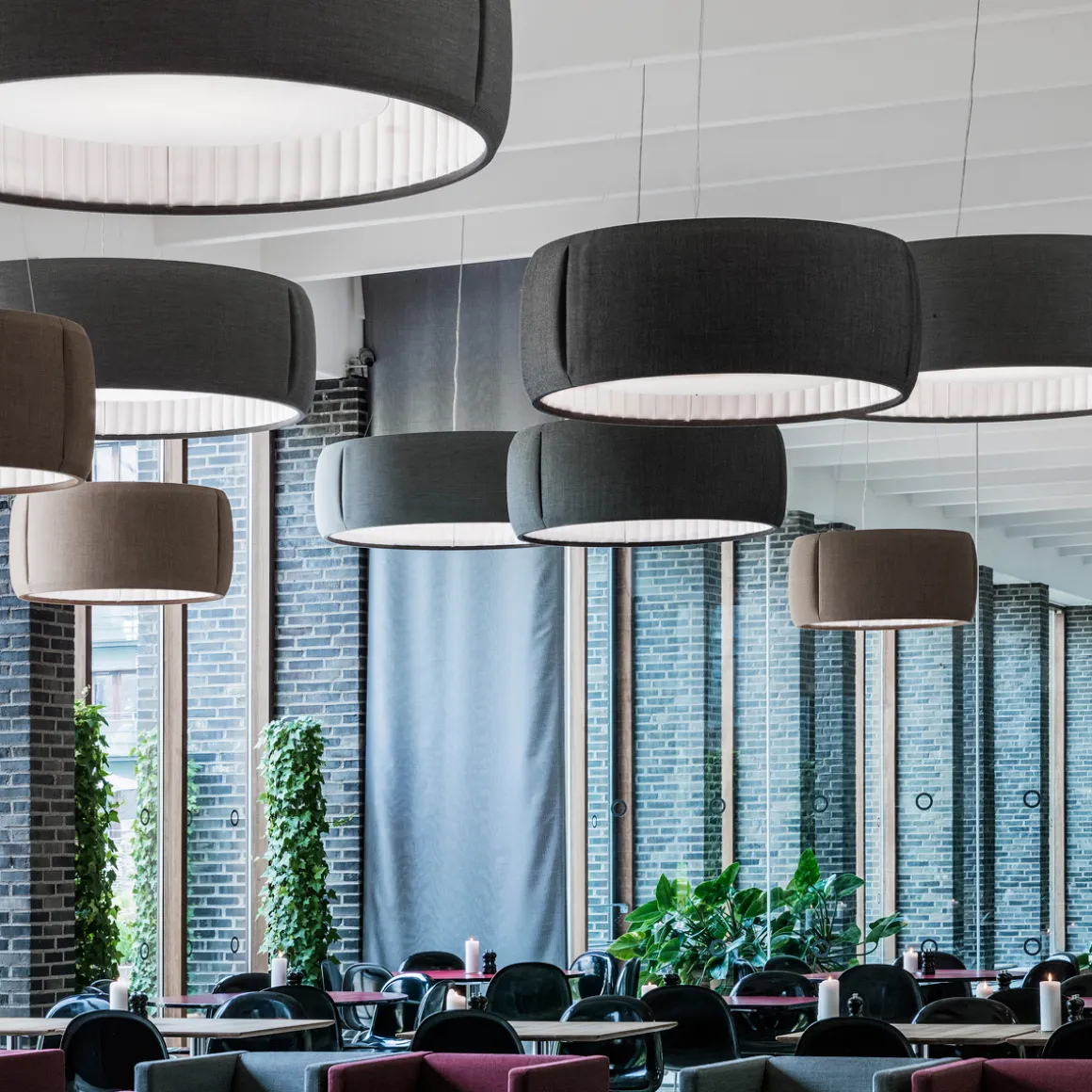 Luceplan Silenzio LED Sospensione, Ø: 150 cm