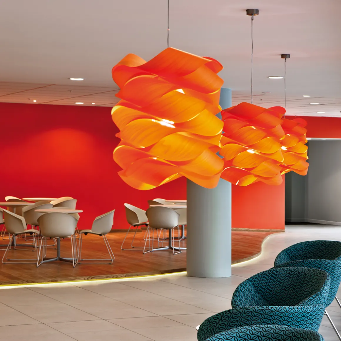 LZF Lamps Link Chain 3 Pendelleuchte