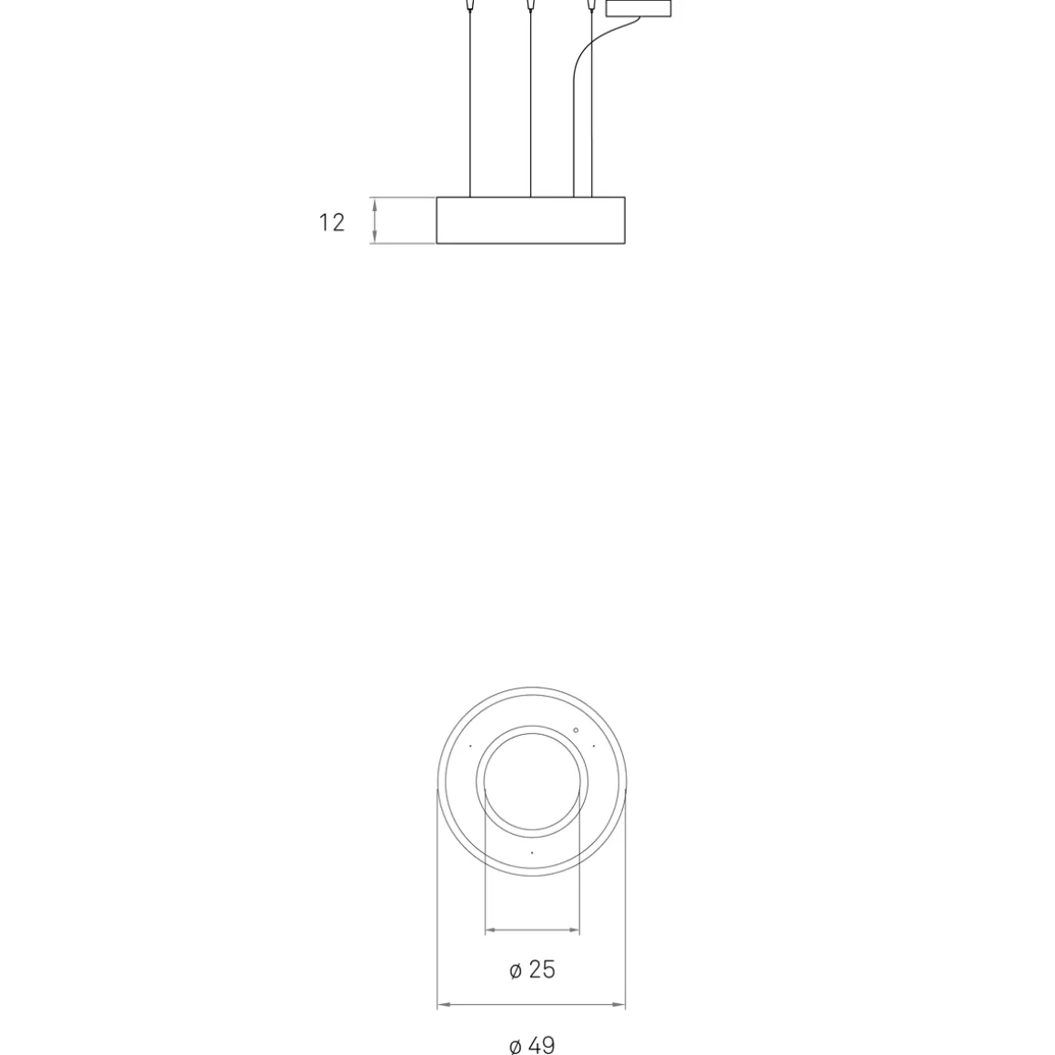 LZF Lamps Saturnia Small LED Pendelleuchte
