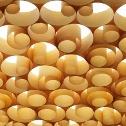 LZF Lamps Spiro Medium LED Pendelleuchte, äußerer Schirm: weiß