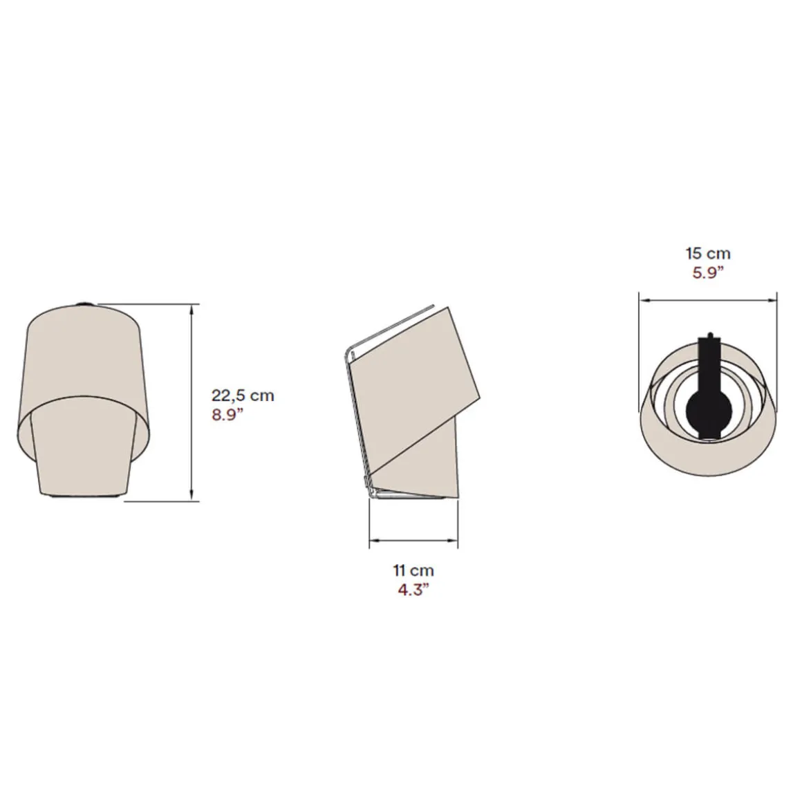 LZF Lamps Tiny Tischleuchte, mit Dimmer
