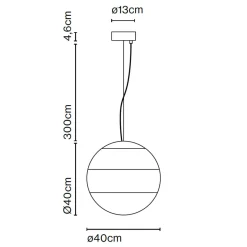 Marset Dipping Light 40 LED Pendelleuchte