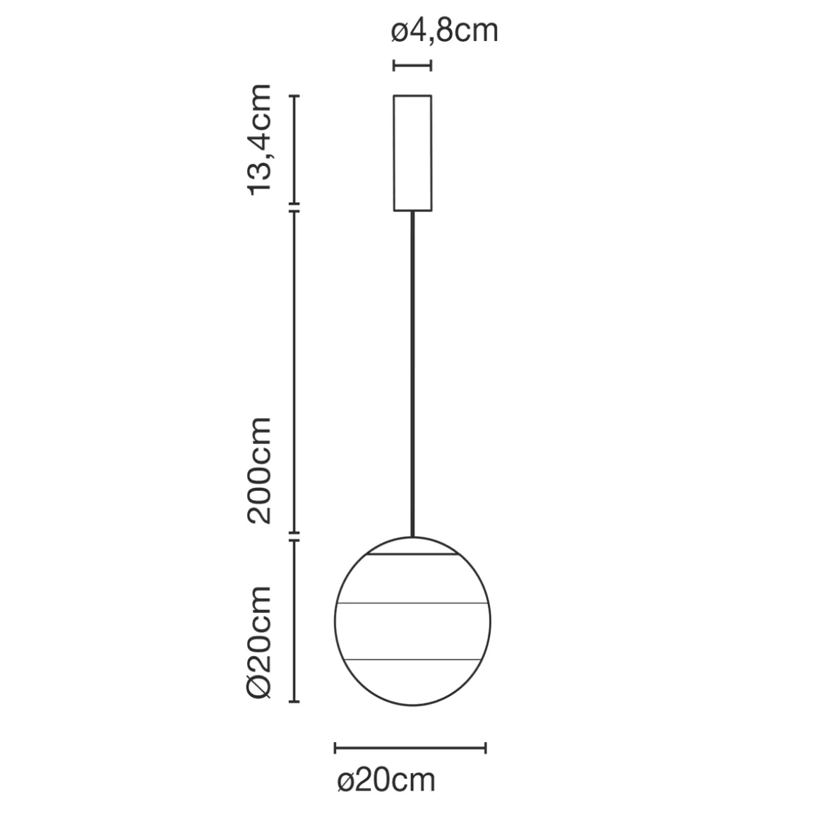 Marset Dipping Light 20 LED Pendelleuchte
