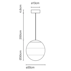 Marset Dipping Light 30 LED Pendelleuchte
