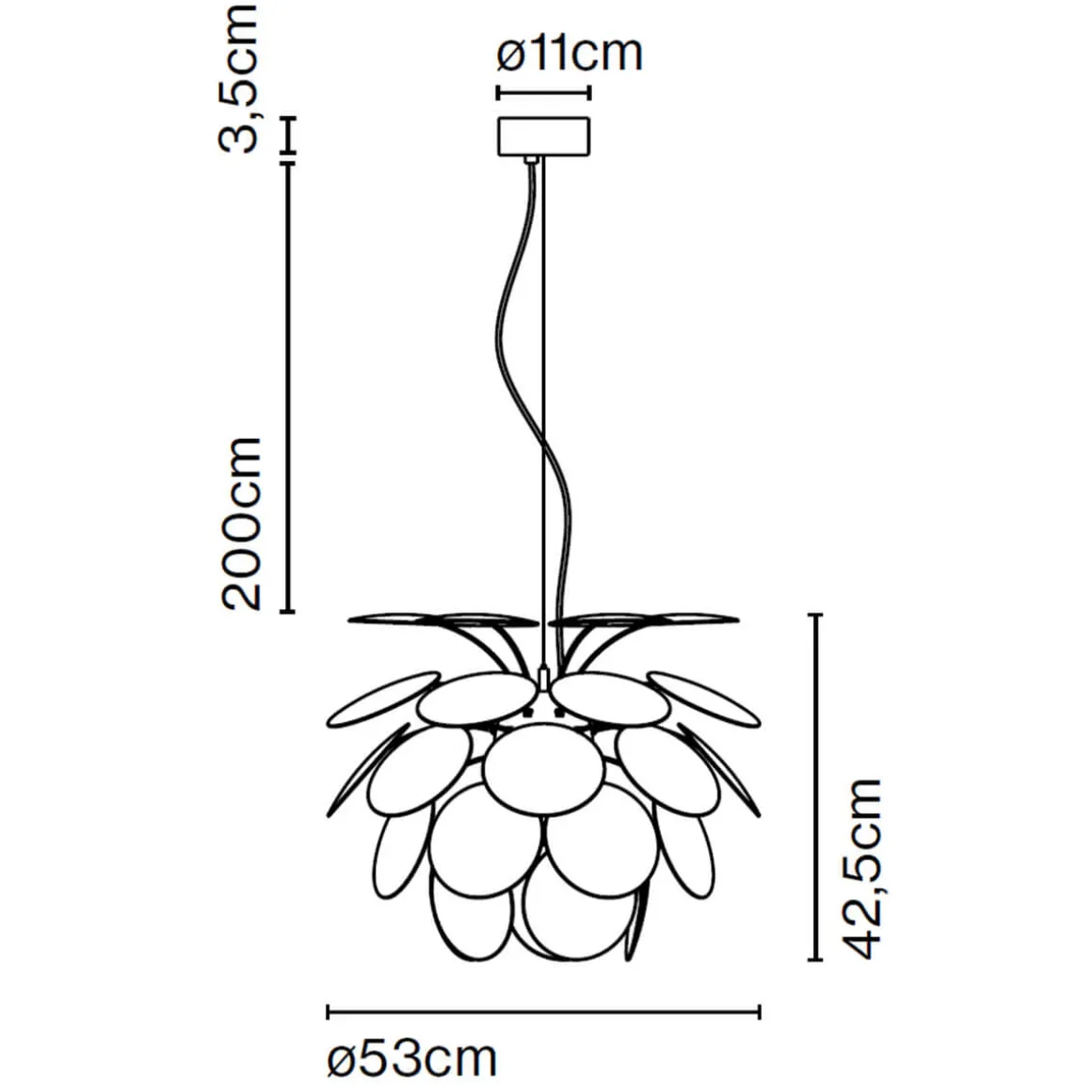 Marset Discocó 53 Pendelleuchte