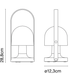 Marset FollowMe LED Akkuleuchte