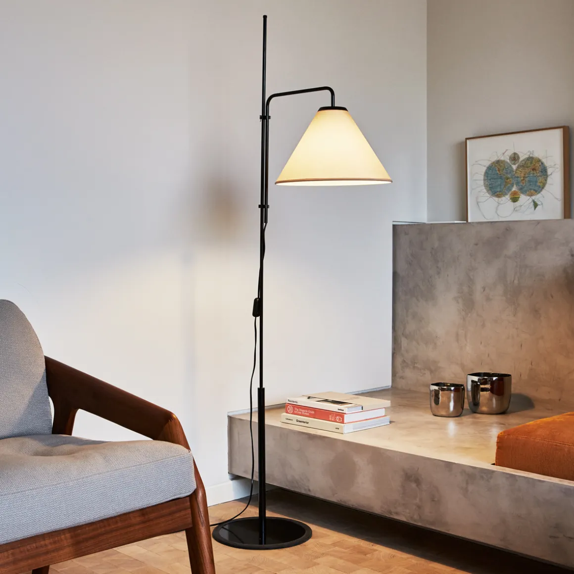 Marset Funiculi Fabric Stehleuchte