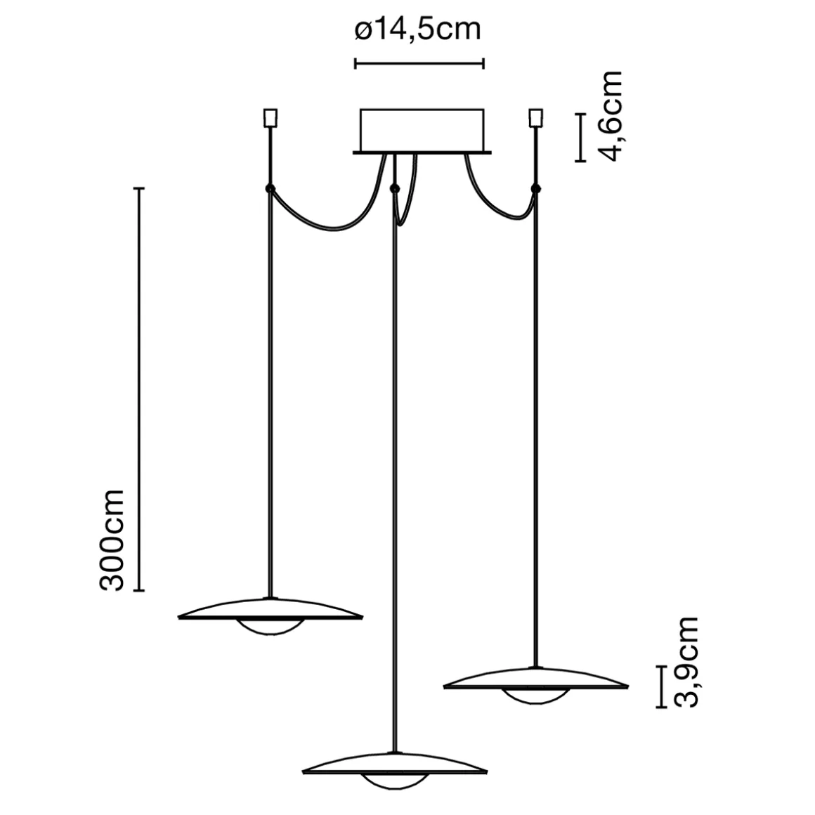 Marset Ginger 20x3 LED Pendelleuchte