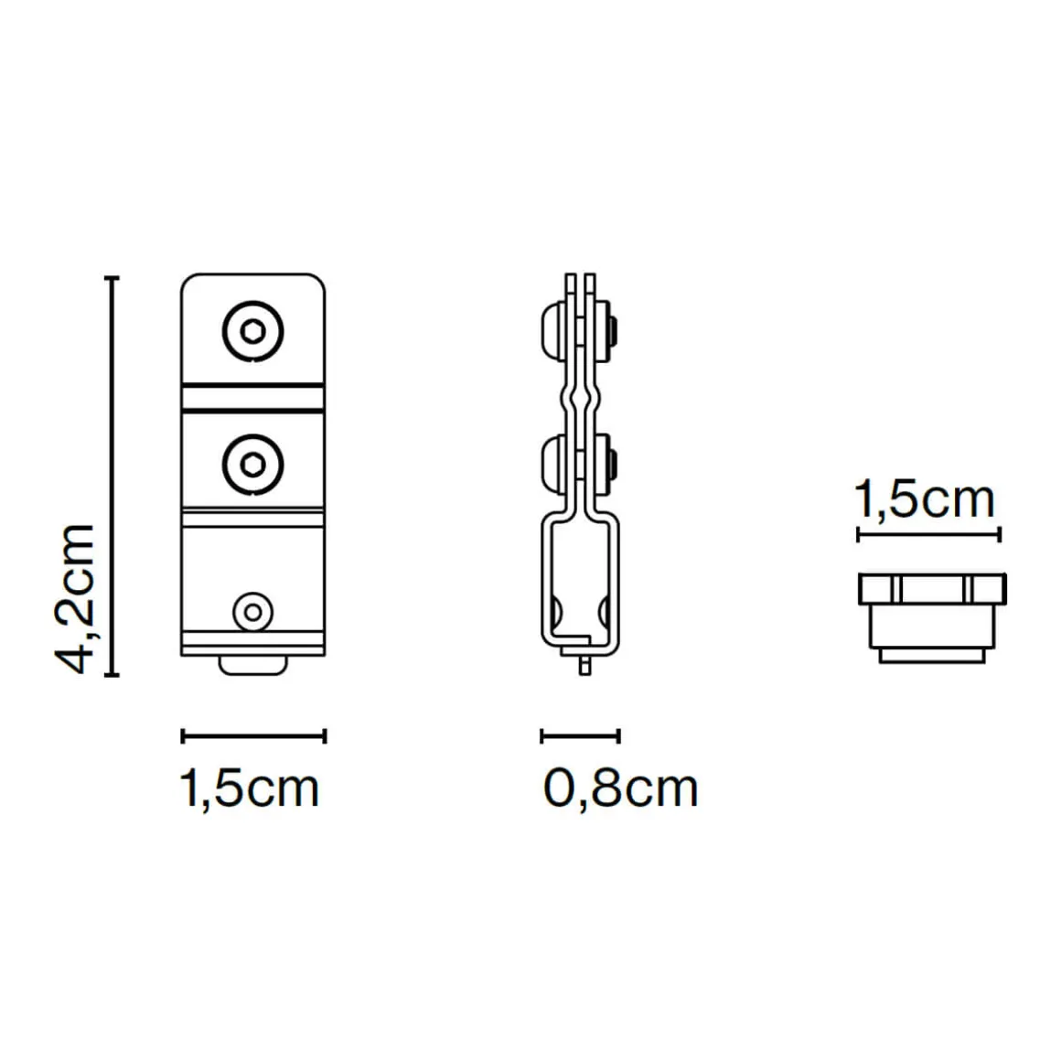Marset Girlandenzubehör für Plaff-on! S16 IP65