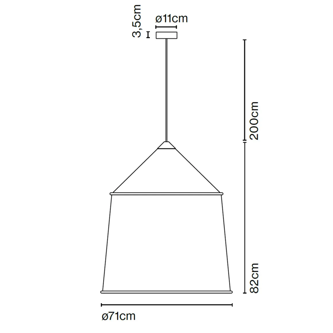Marset Jaima 71 IP65 LED Pendelleuchte