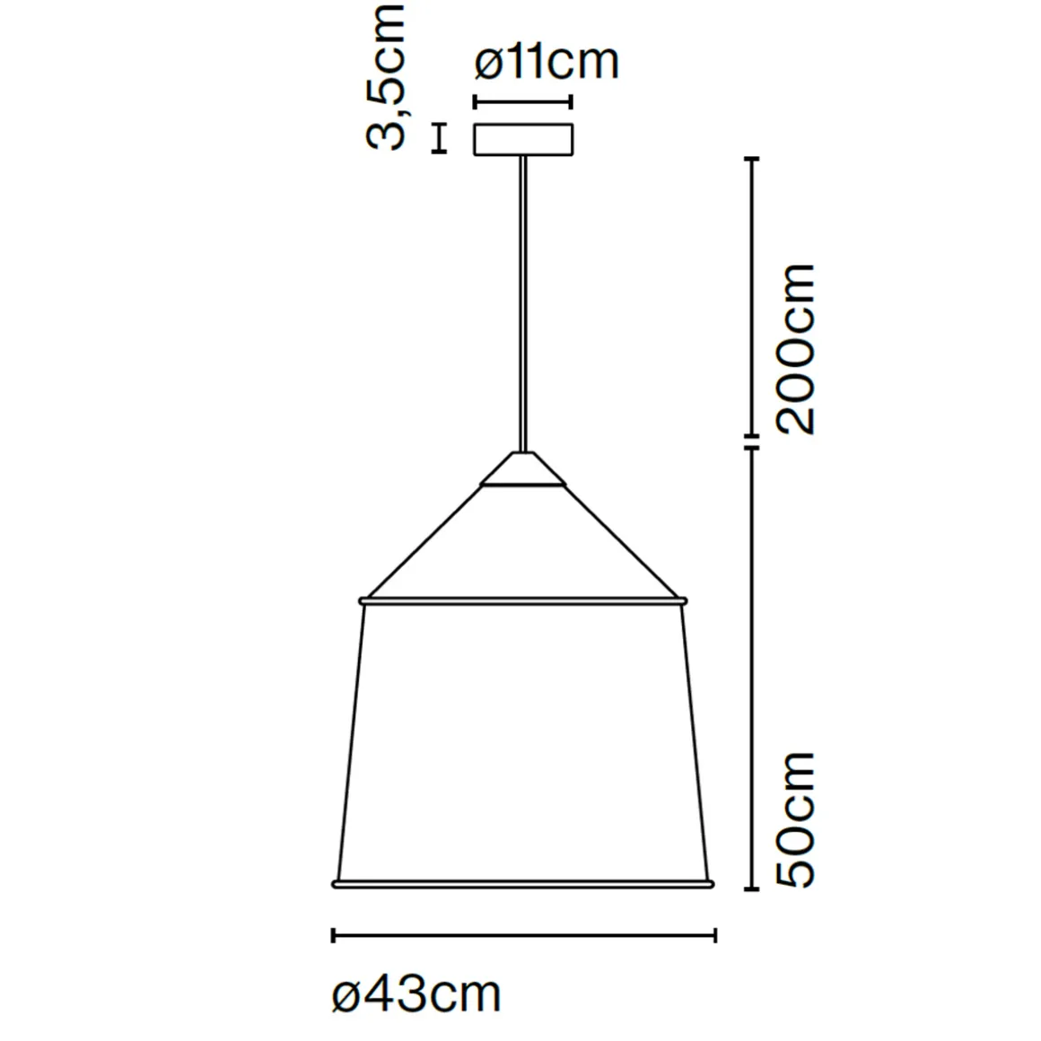 Marset Jaima 43 IP65 LED Pendelleuchte