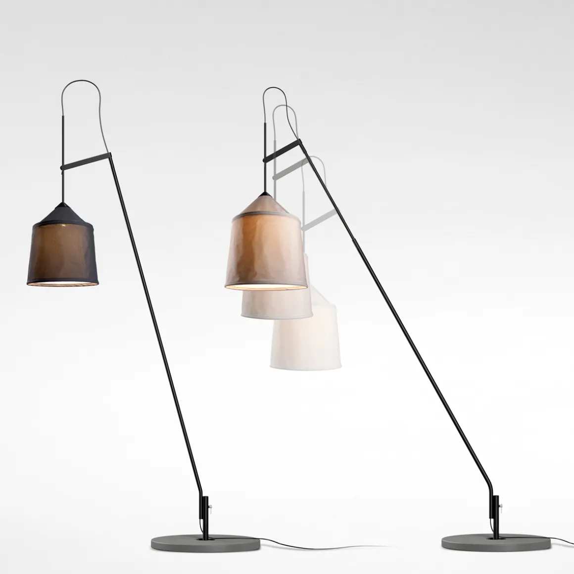 Marset Jaima P207+43 IP65 LED Stehleuchte, mit Sockel