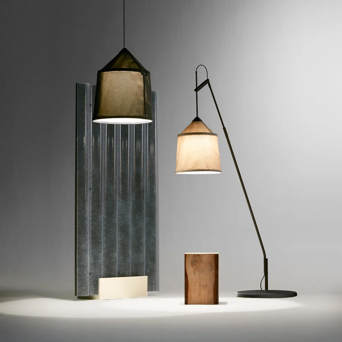 Marset Jaima P307+54 IP65 LED Stehleuchte, mit Sockel