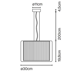 Marset Mercer 30 Pendelleuchte