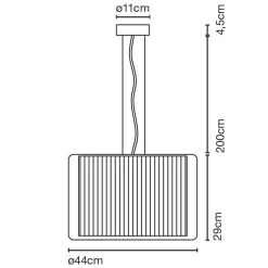 Marset Mercer 44 Pendelleuchte