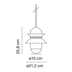 Marset Santorini IP20 Pendelleuchte