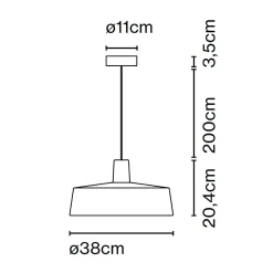 Marset Soho 38 LED Pendelleuchte