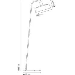Marset Soho 38 P LED Stehleuchte Outdoor