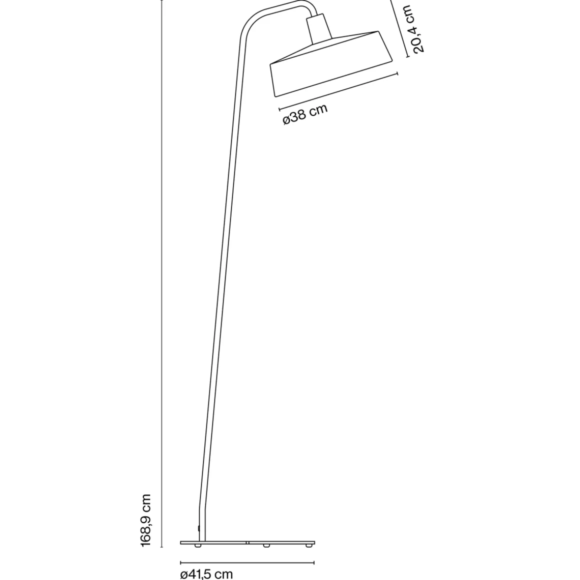Marset Soho 38 P LED Stehleuchte Outdoor