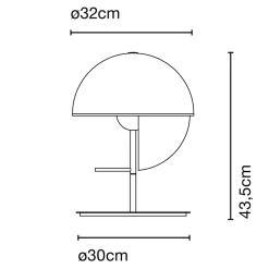 Marset Theia M LED Tischleuchte