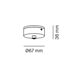 Milan Astros Pendelleuchte