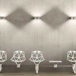 Milan Dau LED Up & Down Wandleuchte, 4-flg.