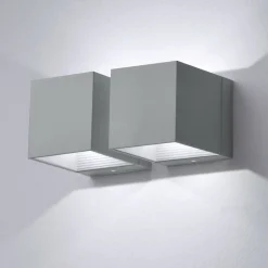 Milan Dau LED Up & Down Wandleuchte, 4-flg.