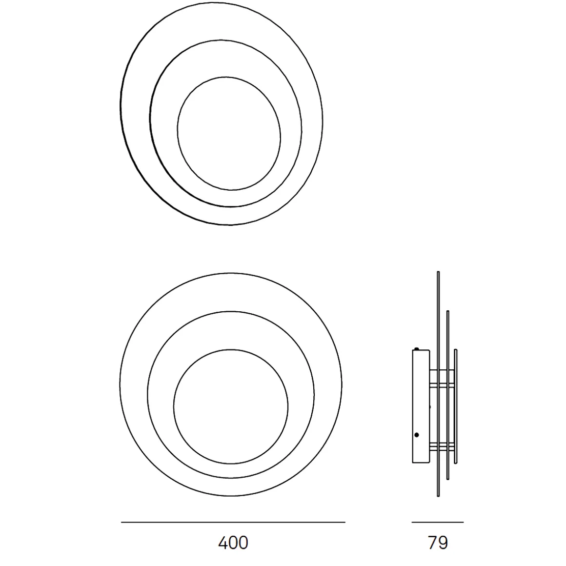 Milan Elisa LED Wandleuchte