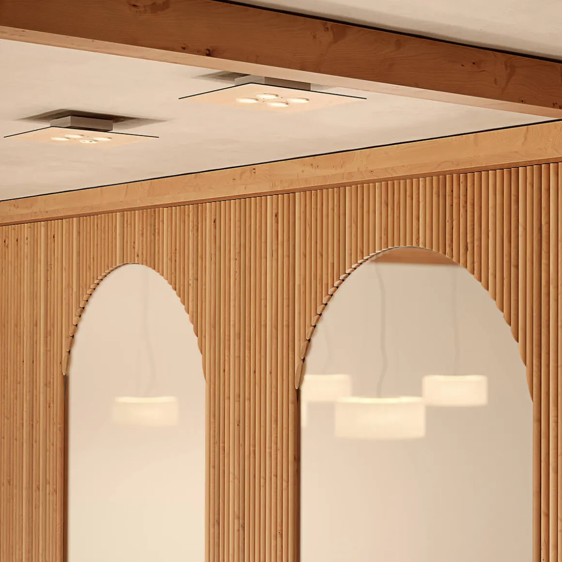 Milan Equal Deckenleuchte, 45 x 45 cm