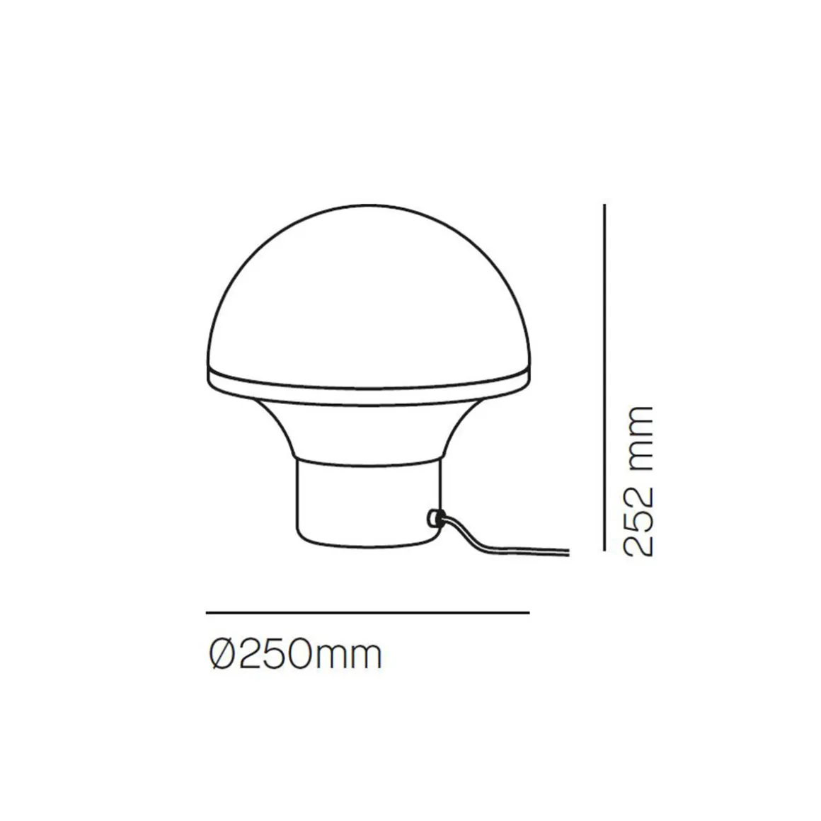 Milan Geyser Tischleuchte