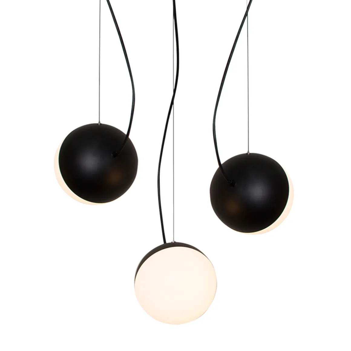 Milan Half Pendelleuchte, Ø 25 cm